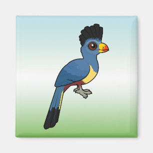 Imán Gran Turaco Azul