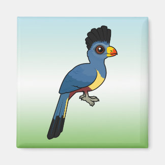 Imán Gran Turaco Azul