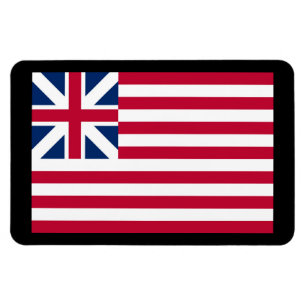 Imán Gran Unión, 1ra bandera de las colonias de EE. UU.