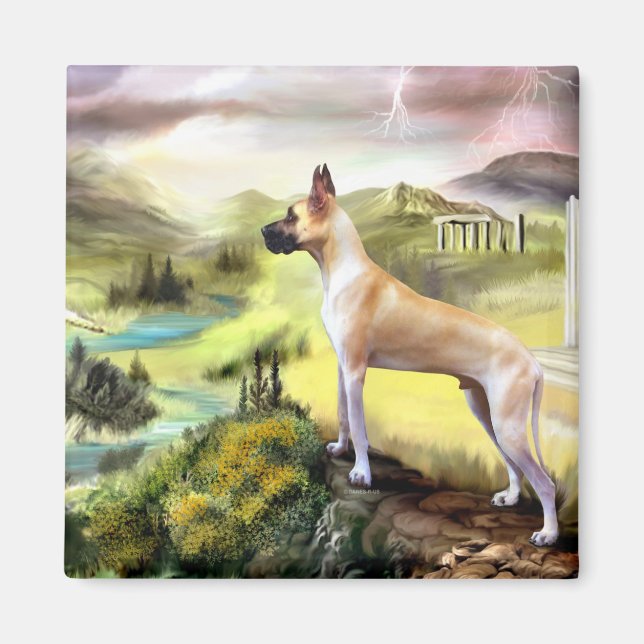 Imán Gran valle danés de Zeus Magnet (Frente)