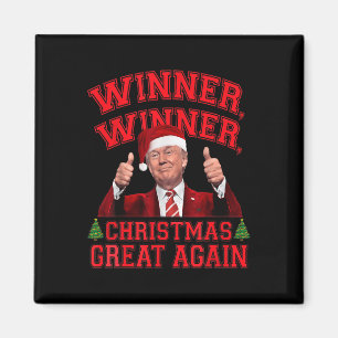 Imán Gran victoria de Trump de nuevo Navidades Xm