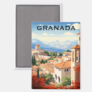 Imán Granada Alhambra España Viajes Antiguos