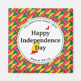 Imán GRANADA INDEPENDENCE Guión de Bandera Granadina