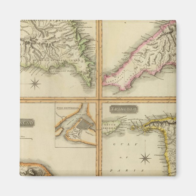 Imán Granada, Tabago, Trinidad, Curacao (Frente)