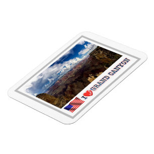 Imán Grand Canyon - I Love - United States -