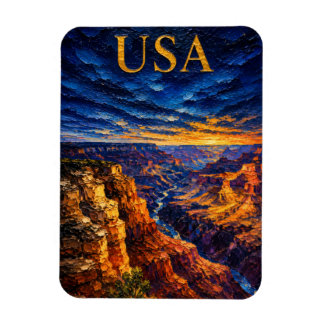 Imán Grand Canyon Sunset Souvenier