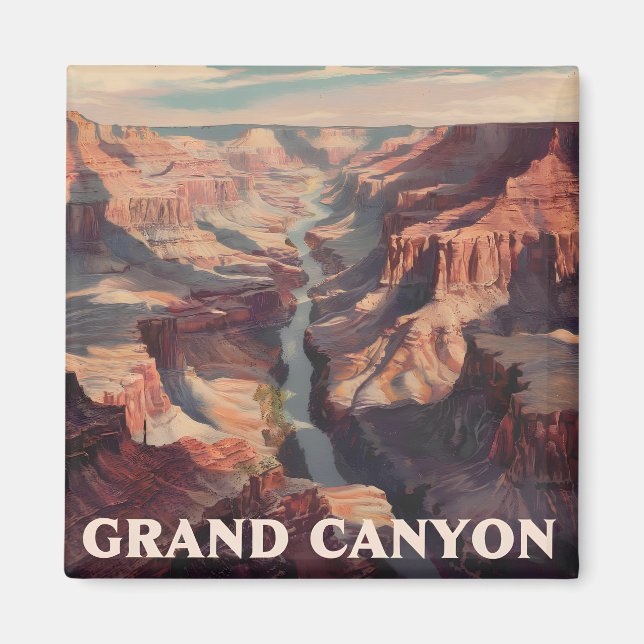 Imán Grand Canyon USA vintage (Frente)