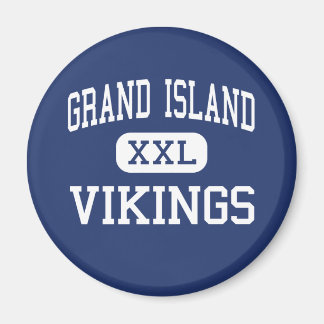 Imán Grand Island Vikings Middle Grand Island