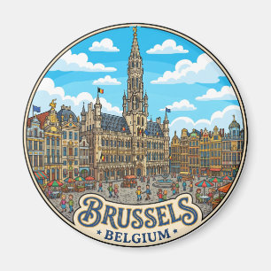 Imán Grand Place, Bruselas Bélgica