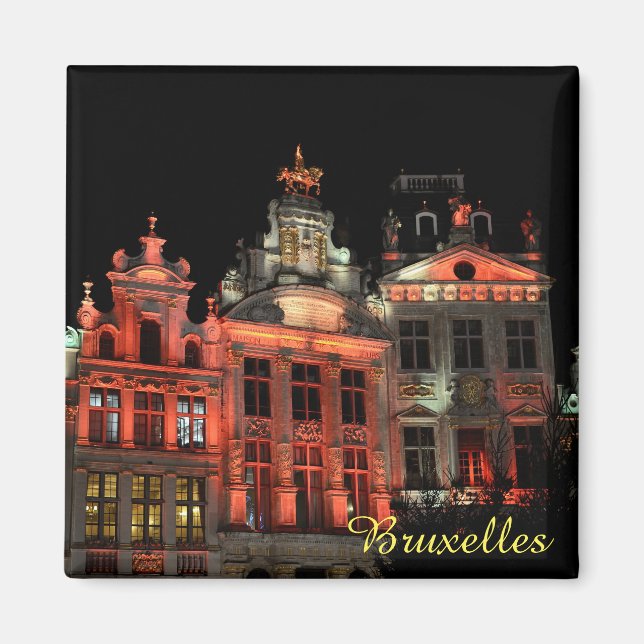 Imán Grand Place in Brussels, Belgium (Frente)