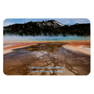 IMÁN GRAND PRISMATIC SPRING EN EL PARQUE YELLOWSTONE
