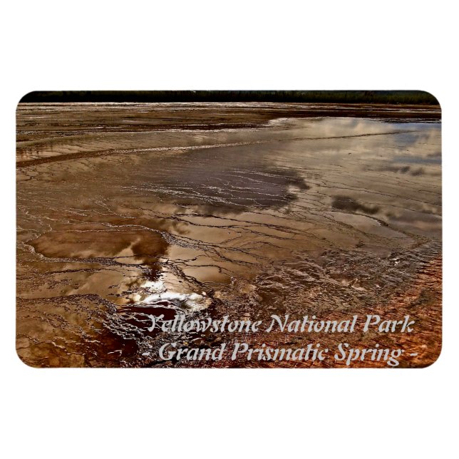 IMÁN GRAND PRISMATIC SPRING EN EL PARQUE YELLOWSTONE (1 (Horizontal)