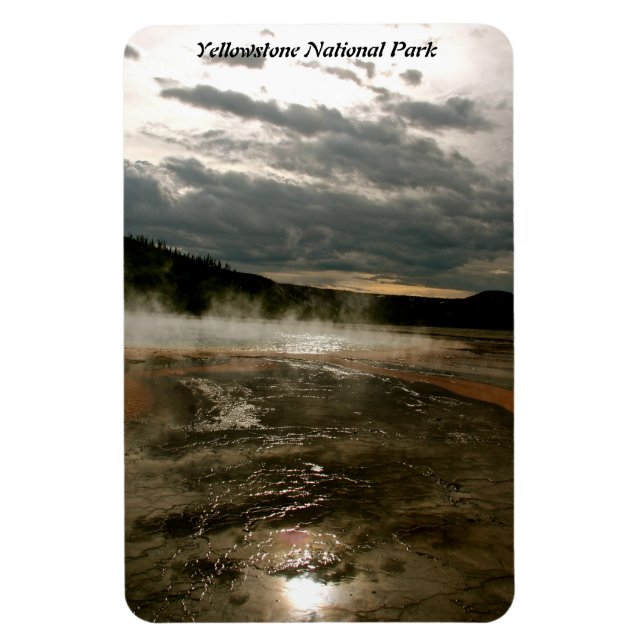 IMÁN GRAND PRISMATIC SPRING EN EL PARQUE YELLOWSTONE (1 (Vertical)