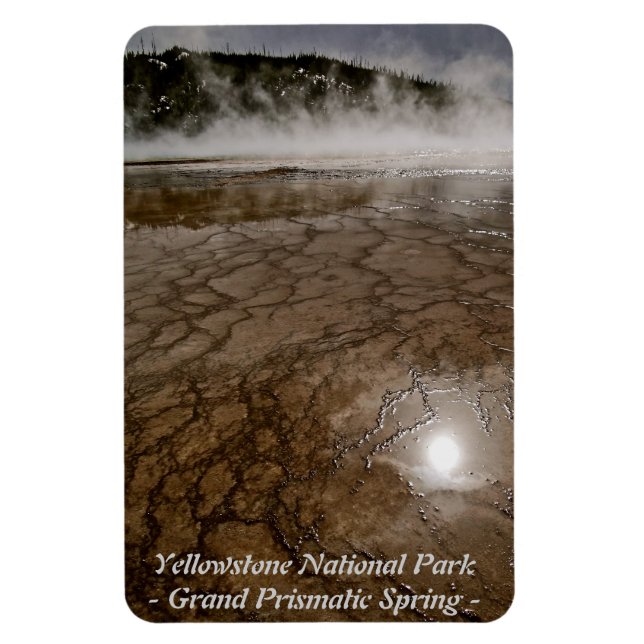 IMÁN GRAND PRISMATIC SPRING EN EL PARQUE YELLOWSTONE (1 (Vertical)