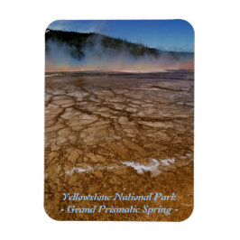 IMÁN GRAND PRISMATIC SPRING EN EL PARQUE YELLOWSTONE (1