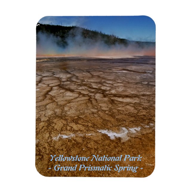 IMÁN GRAND PRISMATIC SPRING EN EL PARQUE YELLOWSTONE (1 (Vertical)