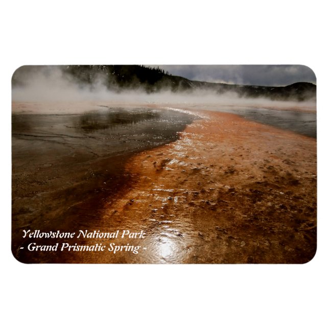 IMÁN GRAND PRISMATIC SPRING EN EL PARQUE YELLOWSTONE (1 (Horizontal)