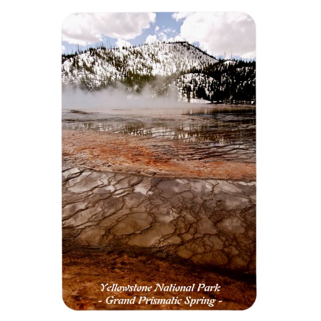 IMÁN GRAND PRISMATIC SPRING EN EL PARQUE YELLOWSTONE (9 (Vertical)
