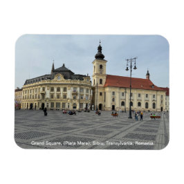 Imán Grand Square, (Piaţa Mare), Sibiu, Rumanía en
