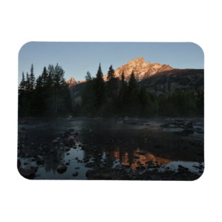 Imán Grand Teton Sunrise en Cottonwood Creek