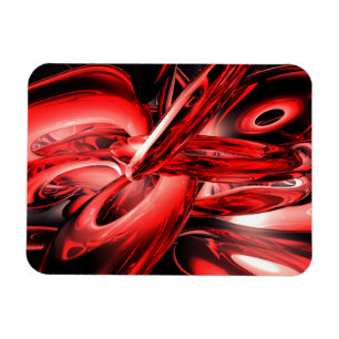 Imán grande del extracto rojo de la radiación