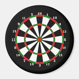 Imán grande - diseño del Dartboard