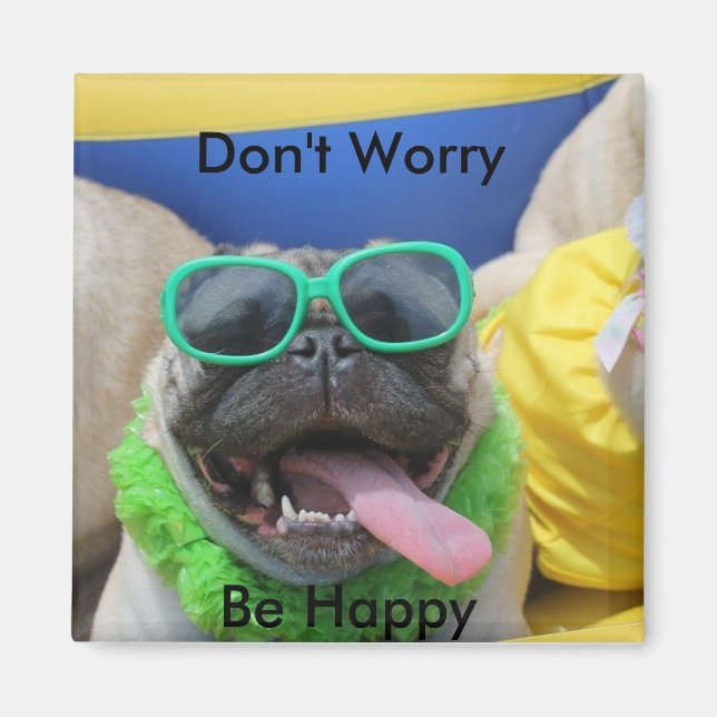 Imán Grande O no te preocupes (Frente)