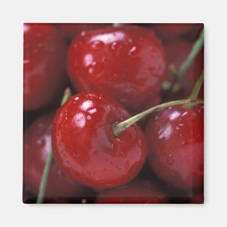 Imán Grandes cerezas rojas