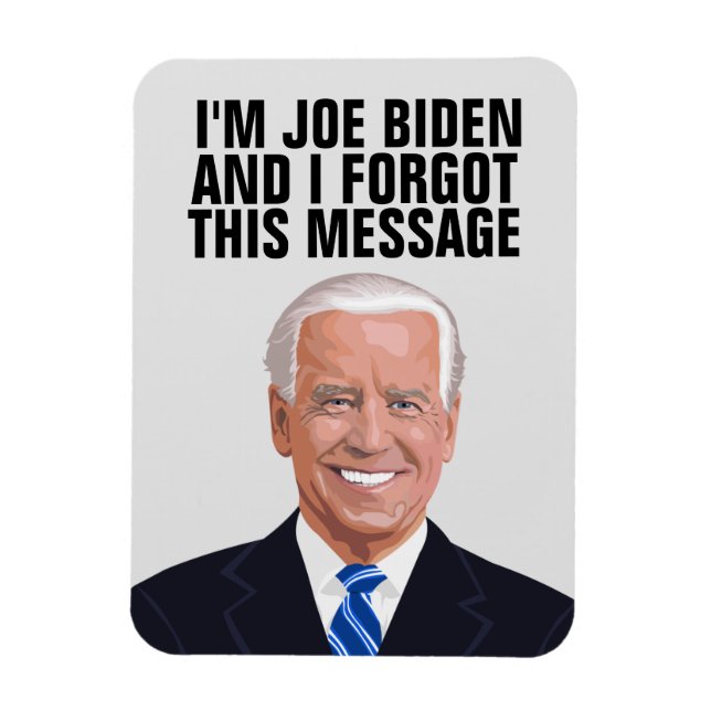 IMÁN GRANDES FOTOGRAFÍAS DE JOE BIDEN (Vertical)