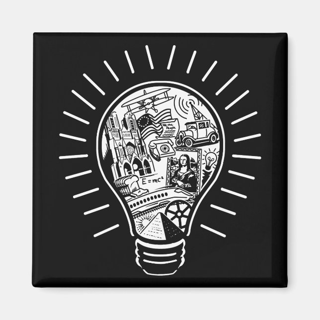 Imán Grandes ideas (Frente)