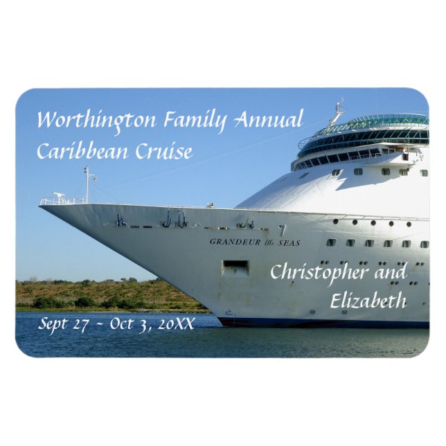 Imán Grandeur Ingresando Marcador De Puerta De Estadio  (Horizontal)