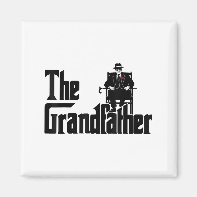 Imán Grandfather Funny Quote Design For Grandpas  (Frente)