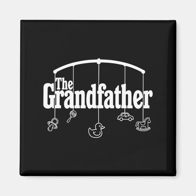 Imán Grandfather Funny Quote Design For Grandpas  (Frente)