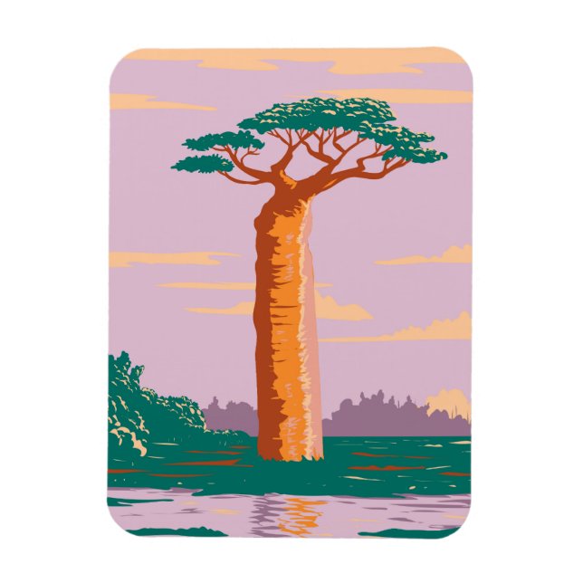Imán Grandidididiers Baobab (Vertical)
