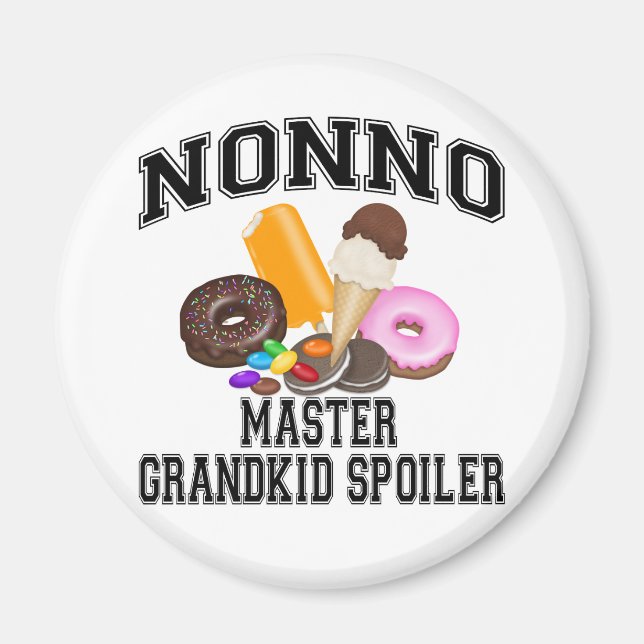 Imán Grandkid Spoiler Nonno (Frente)