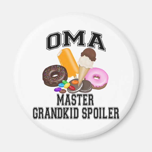 Imán Grandkid Spoiler Oma (Frente)