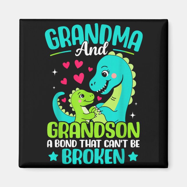 Imán Grandma And Grandson A Bond That Cant Be Broken Di (Frente)