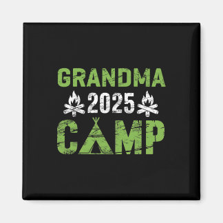 Imán Grandma Camp 2025 Family Vacation Summer Camping C