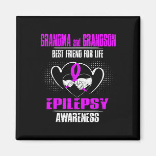 IMÁN GRANDMA Y GRANDSON MEJOR AMIGO DE LA EPILEPSIA DE 
