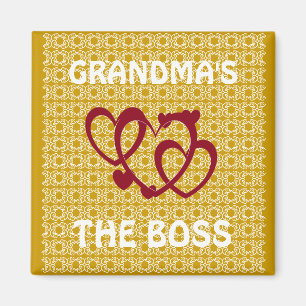 IMÁN GRANDMAS EL MAGNET DE COCINA DE JEFE