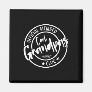 Imán Grandpas Club Miembro Oficial Vintage Para Mujeres