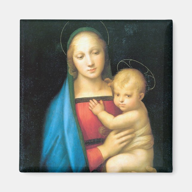 Imán Granduca Madonna, Raphael (Frente)