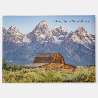 Imán Granero Moulton en el Parque Nacional Grand Teton