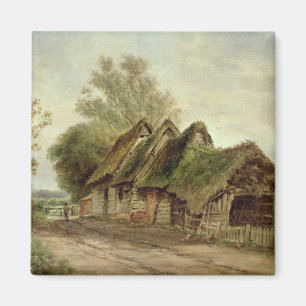 Imán Graneros en Flatford (aceite en lona)