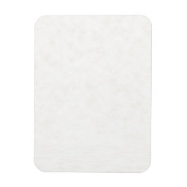 Imán Granito gris marrón Piedra cuarzo natural 3" x 4"