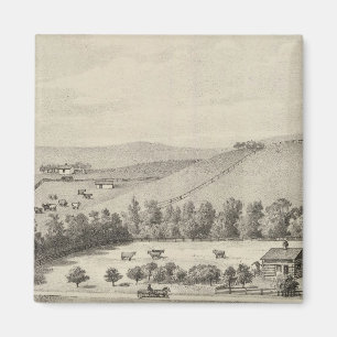 Imán Granja Benton, cerca de Onaga, Kansas