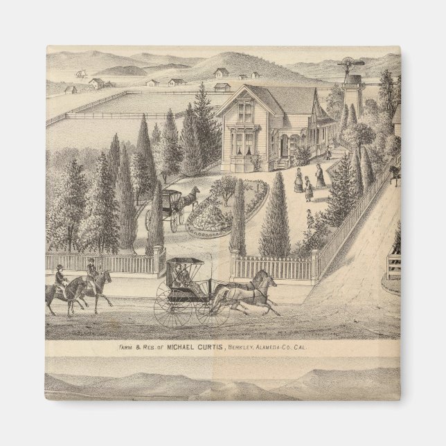 Imán Granja de Curtis, Tracto de Poirier (Frente)