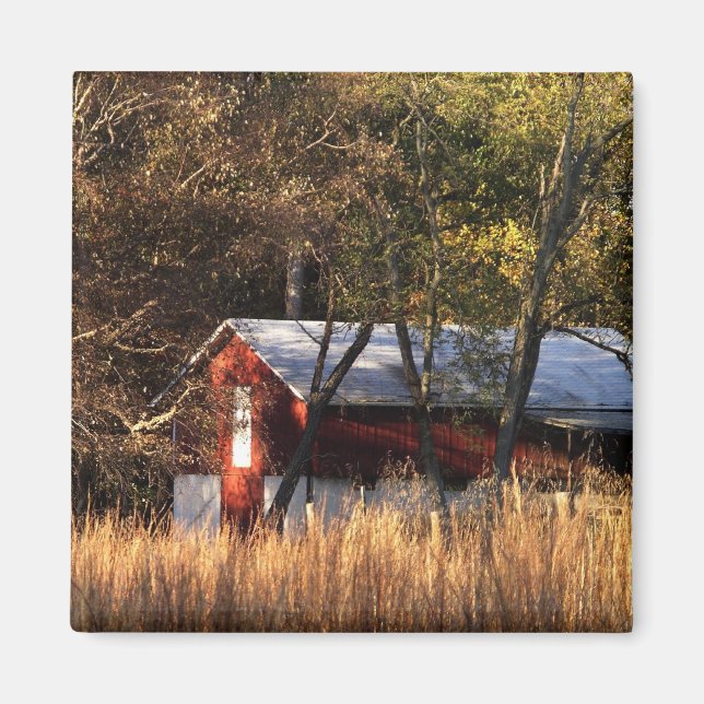 Imán Granja de otoño en el centro de Maryland (Frente)