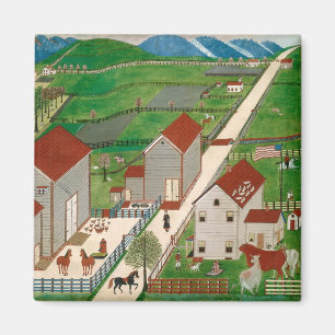 Imán Granja del valle de Mahatango, fin del siglo XIX