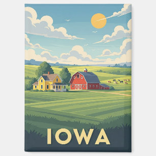 Imán Granja en Viajes por Iowa